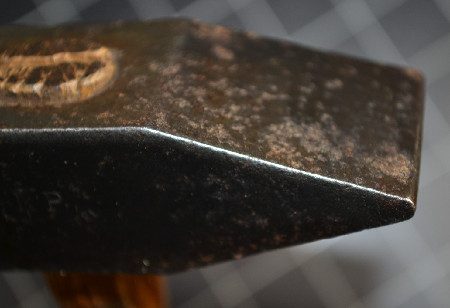 FAYETTE R. PLUMB - TINNERS' RIVETING HAMMER - #6 - ALL ORIGINAL