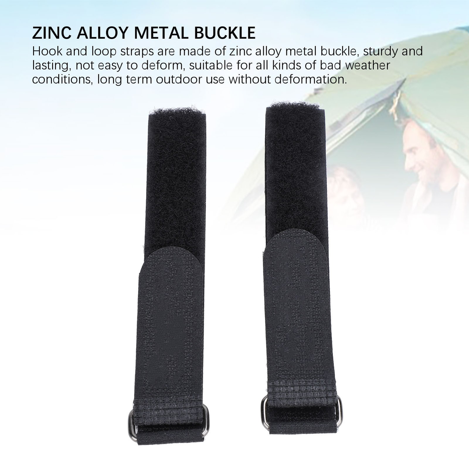 ₁ 11.8in Hook And Loop Securing Straps Multipurpose Nylon Reusable Cinch