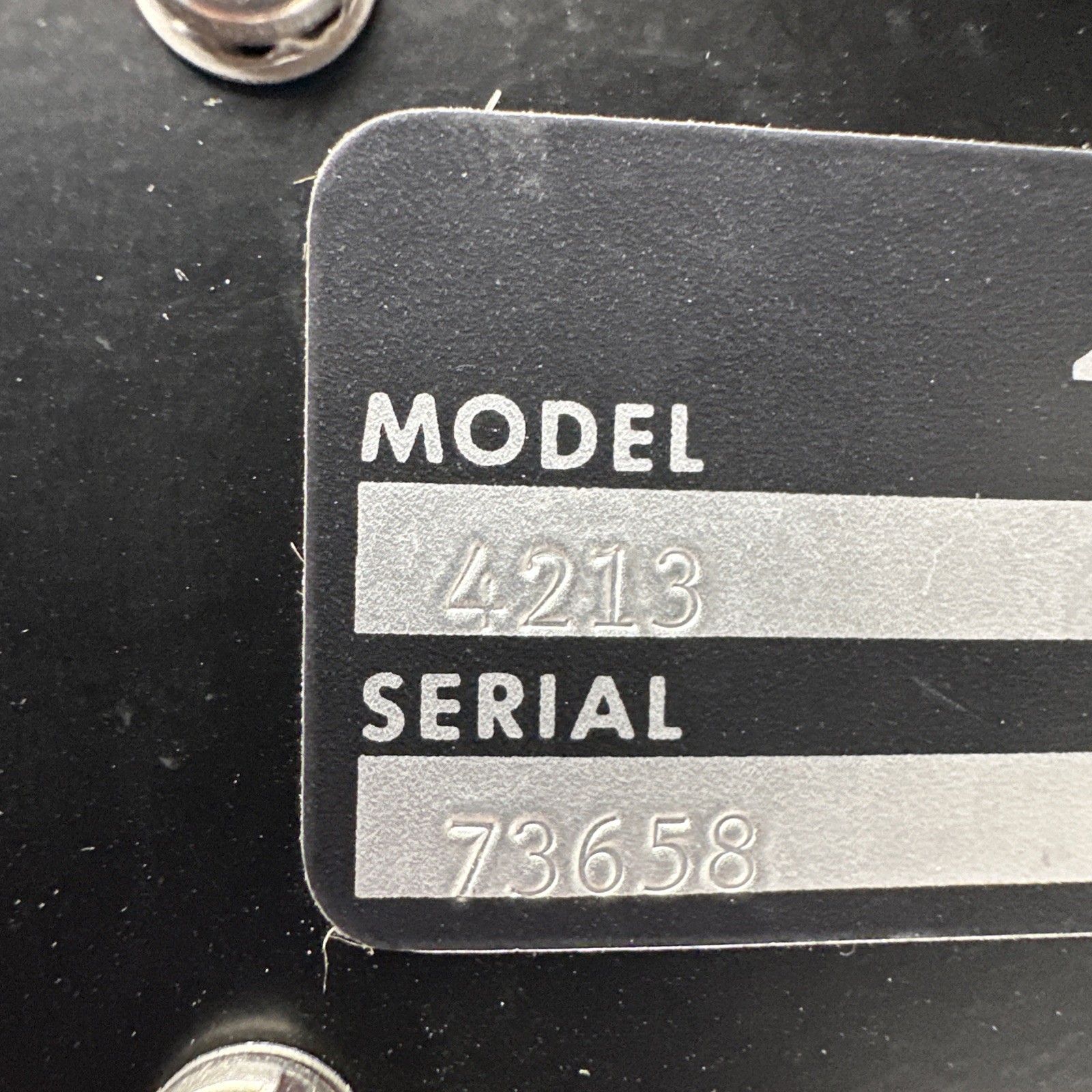 Ithaco Electronic Audio Filter Model 4213