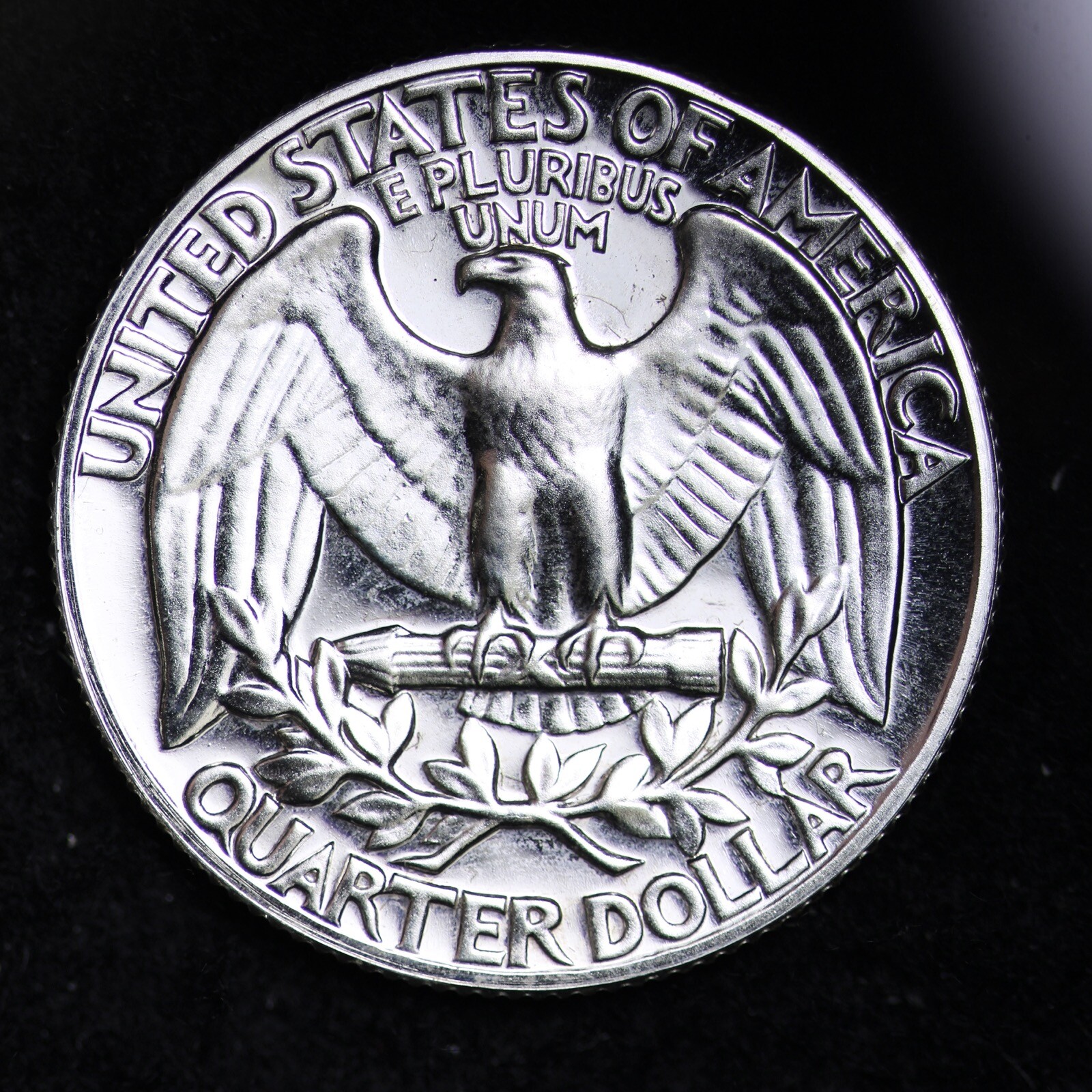 1964 PROOF Silver Washington Silver Quarter B032 RH