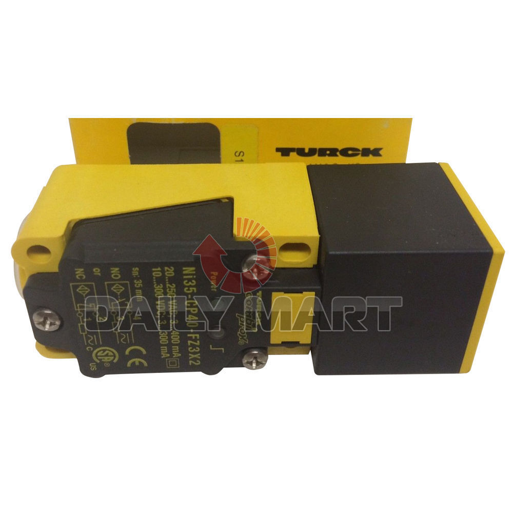 Turck NI35-CP40-FZ3X2 PROXIMITY INDUCTIVE SENSOR RECTANGULAR UNSHIELDED TERMINAL