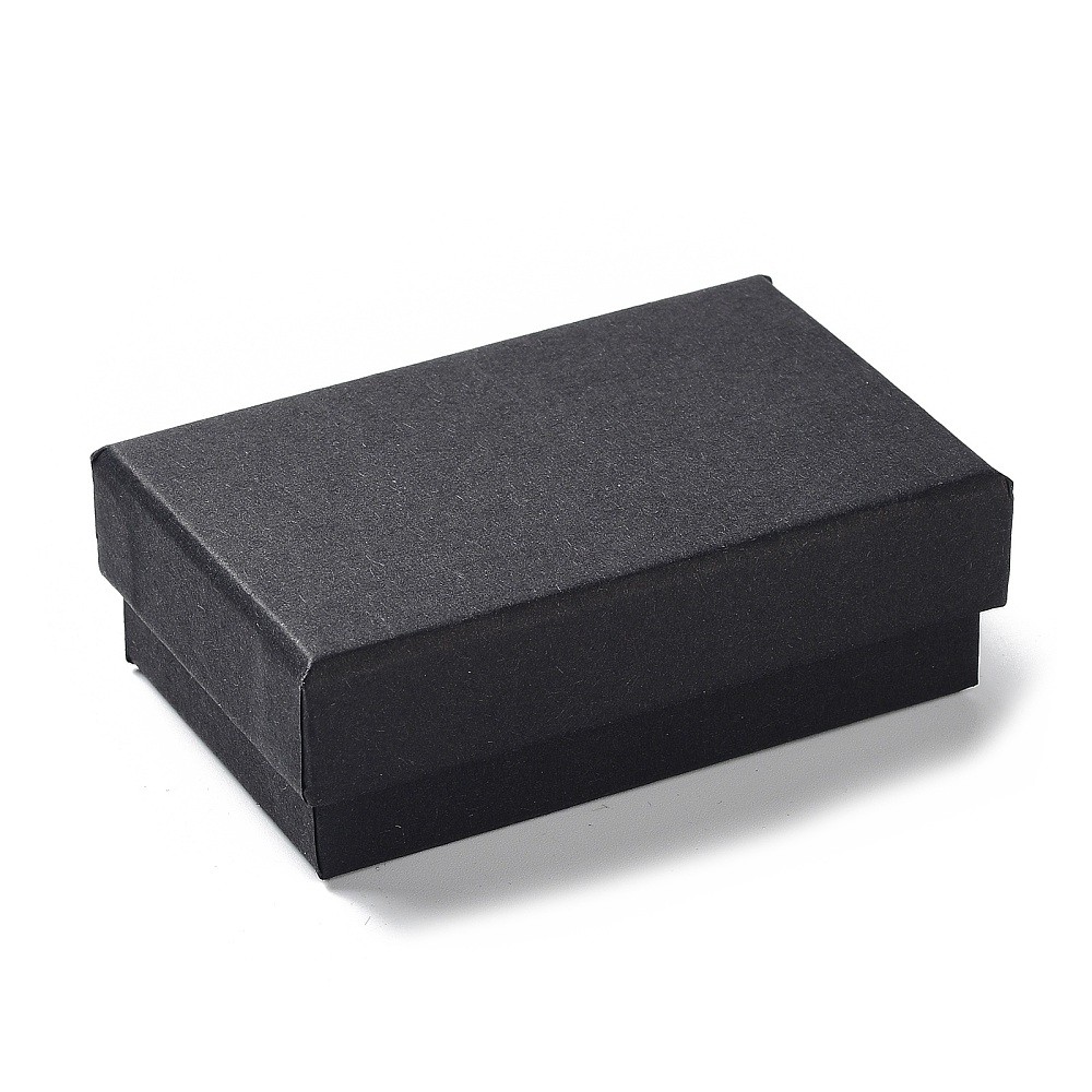 24pcs Cardboard Paper Jewelry Set Boxes w/ Sponge Rectangle for Necklace Display