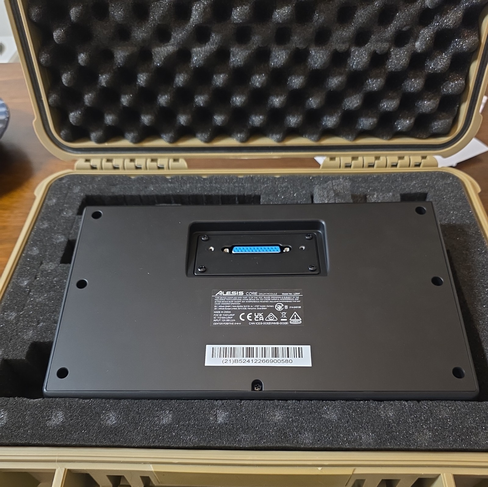 Alesis Strata Core Electronic Drum Module w/ Power Cable, Mount, and Cable Snake