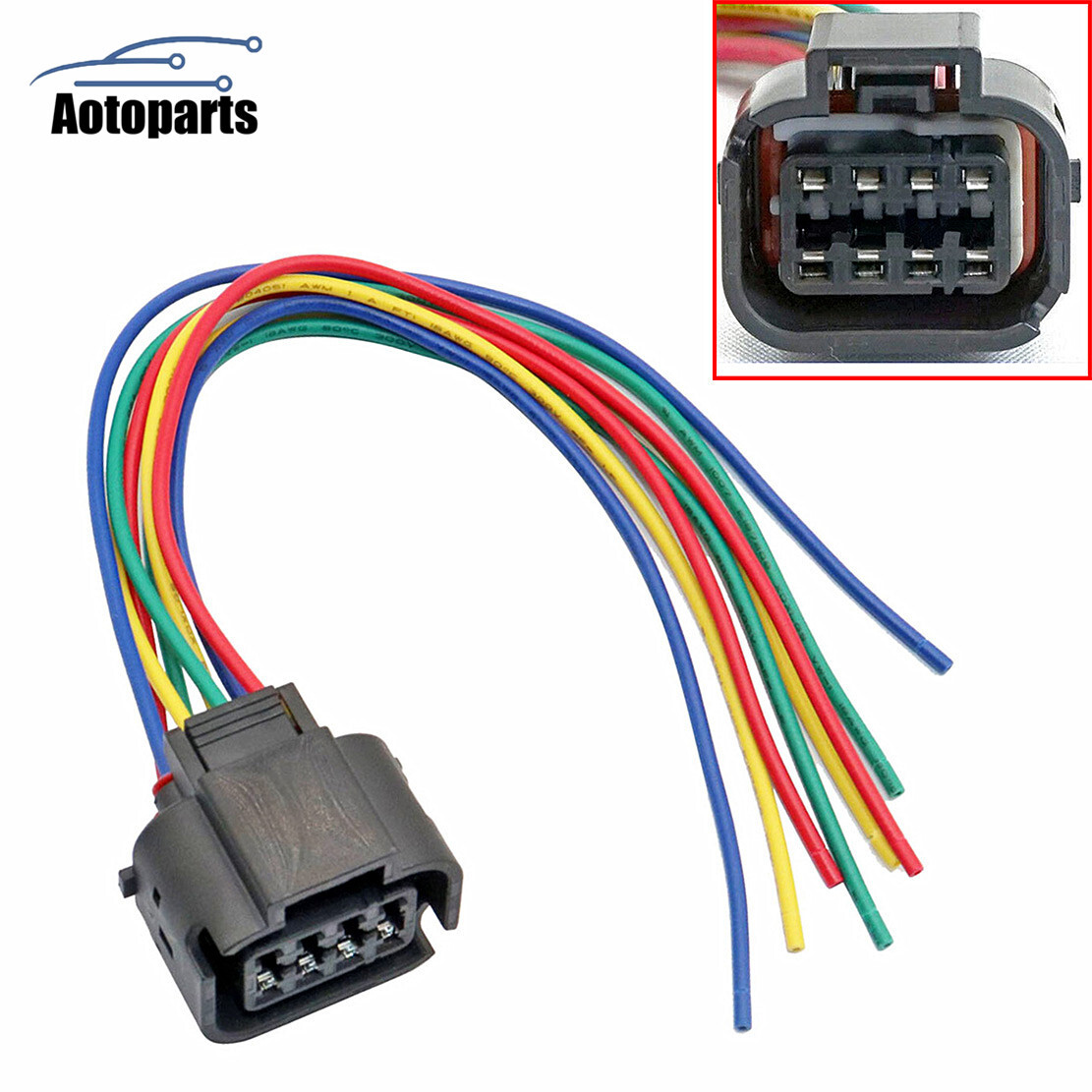 For 2011-2015 Hyundai Elantra LED or Halogen Headlight Connector
