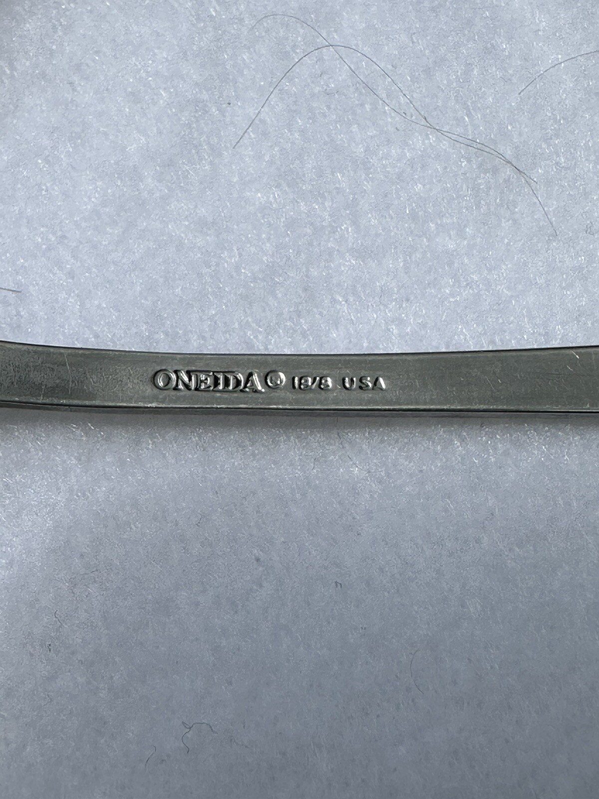 SSS BY ONEIDA STAINLESS SATIN SILVERWARE COLONIAL BOSTON PATTERN 5 PIECE SET