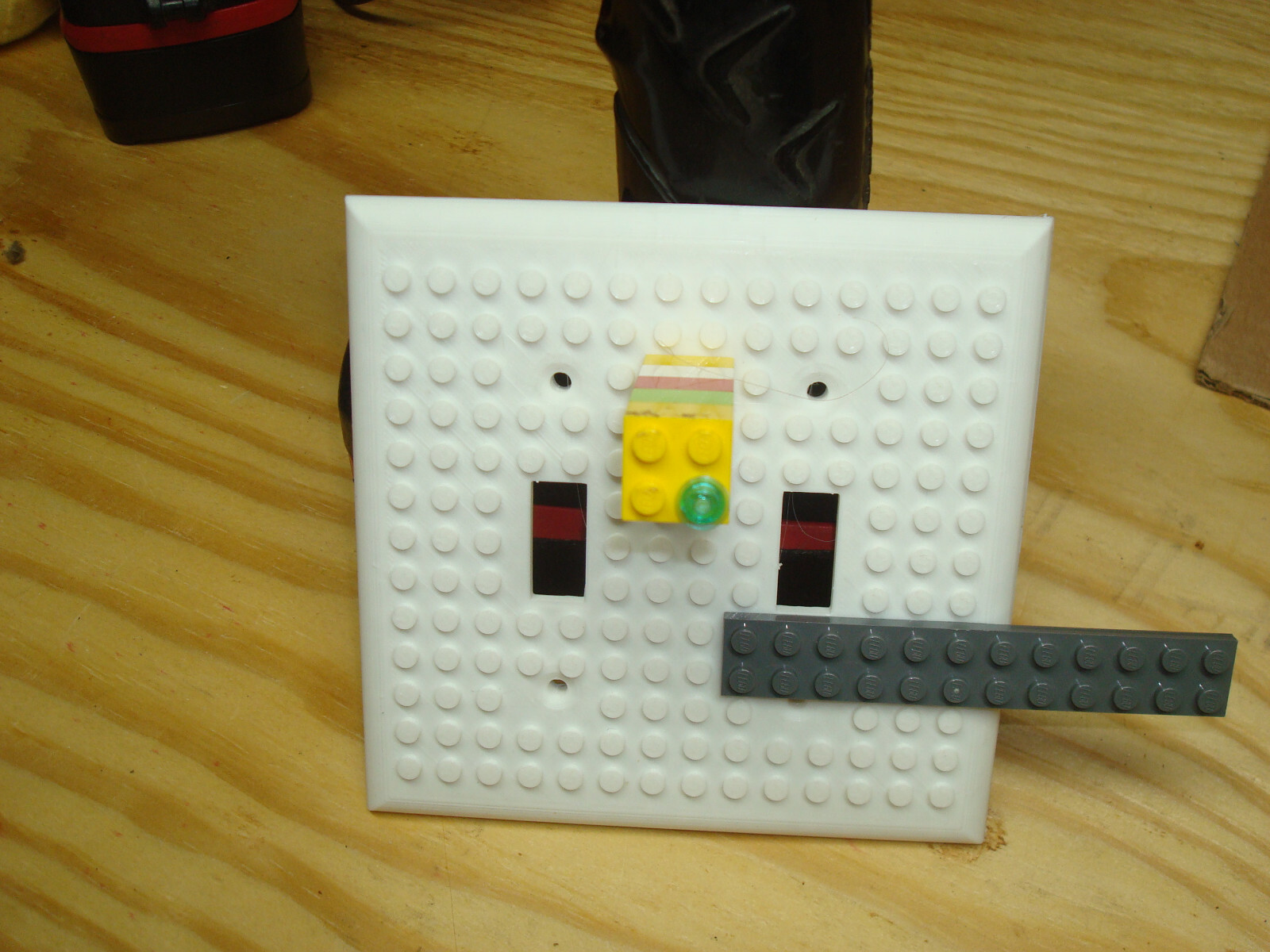 Light Switch Cover,Works COMPATIBLE with LEGO bricks, Wall Plate,toggle & rocker