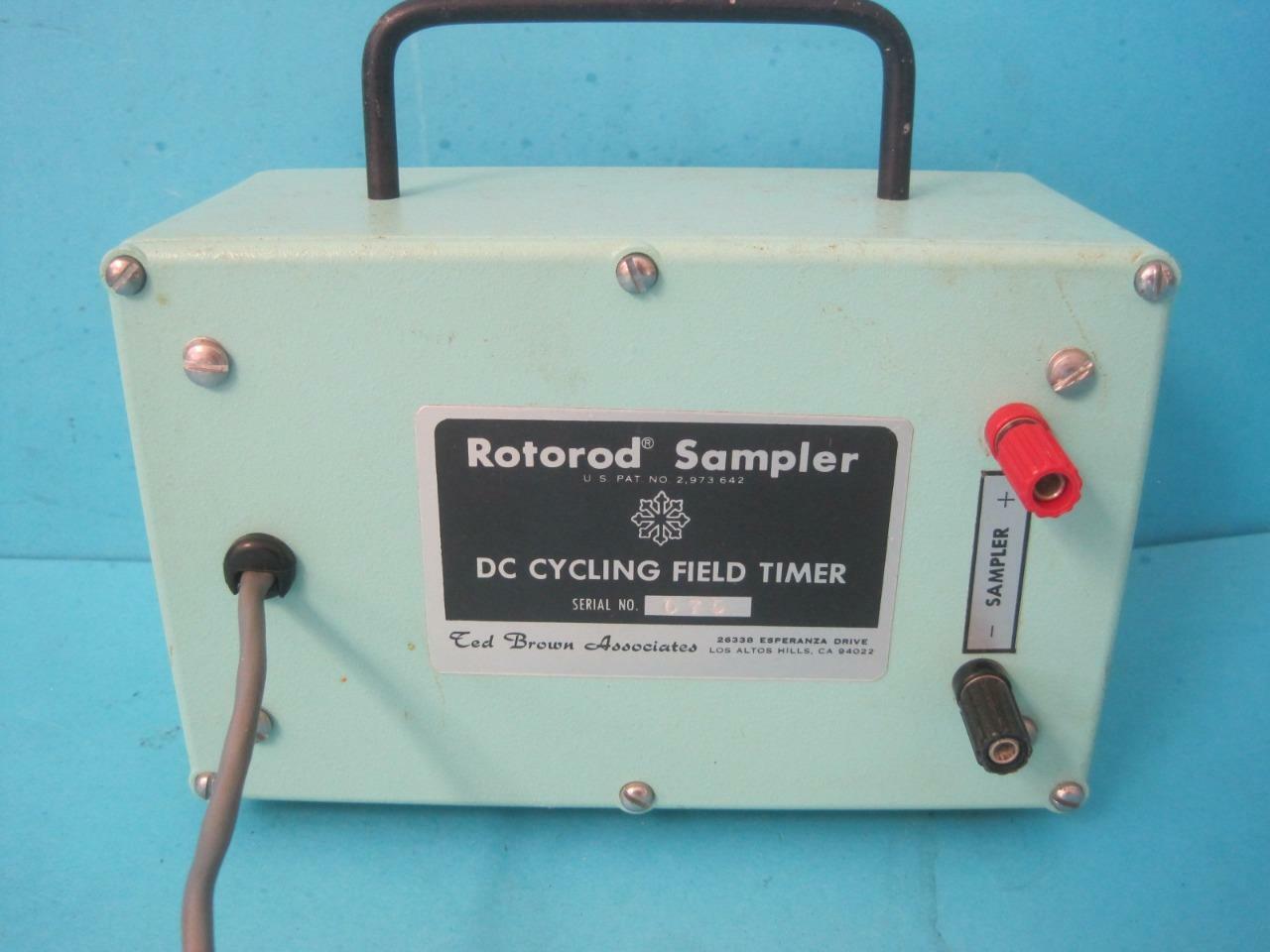 Rotorod Sampler DC Cycling Field Timer Tested Working