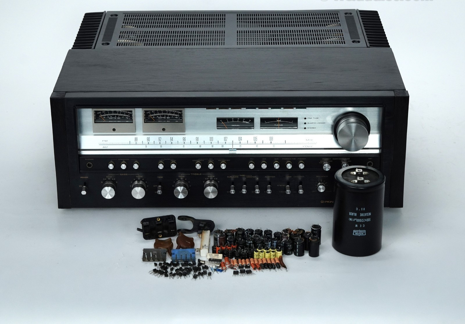 Pioneer SX-1980 Vintage AM/FM Stereo Receiver–Fully Restored/Recapped-1 Year WRT