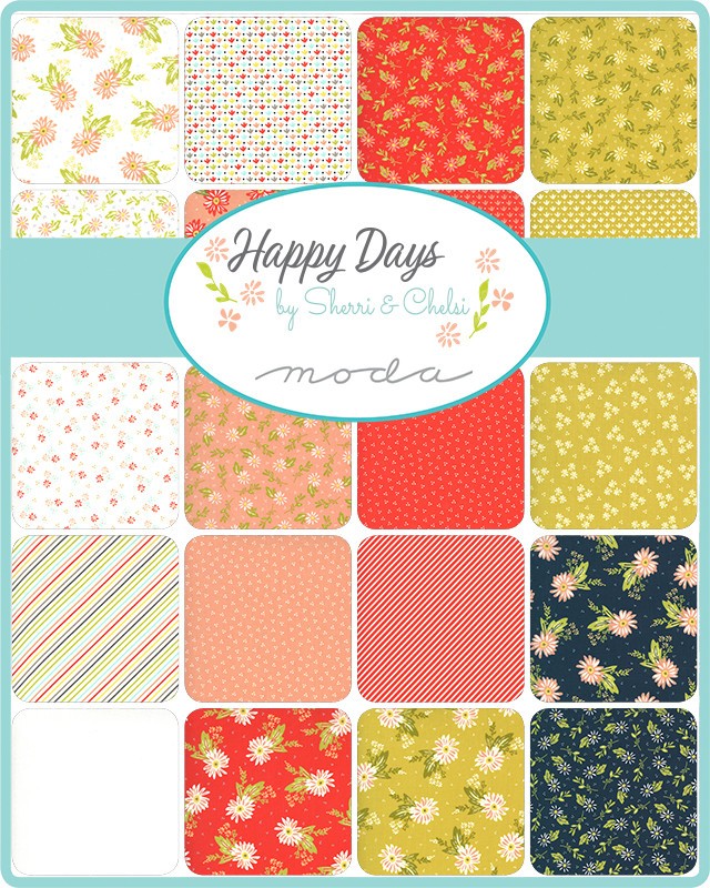 Happy Days Moda Sherri & Chelsi Charm Pack