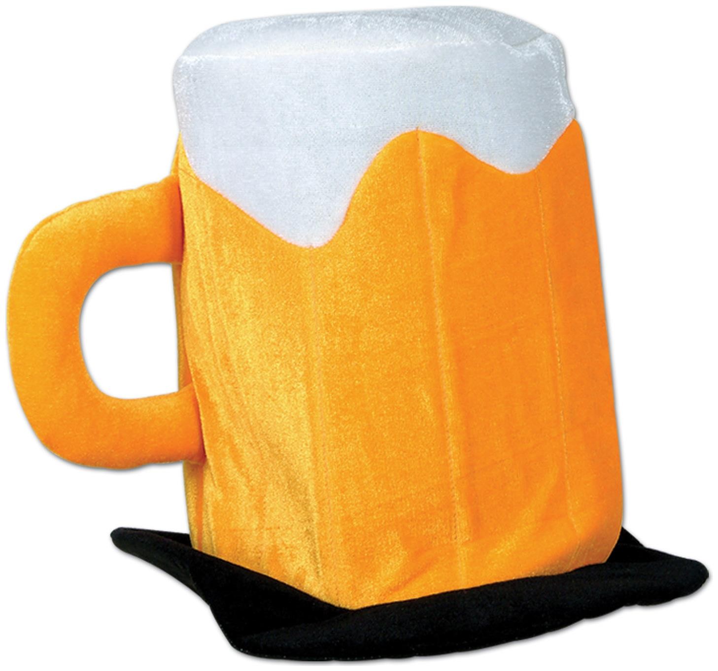 Plush Beer Mug Hat for Halloween - Beistle