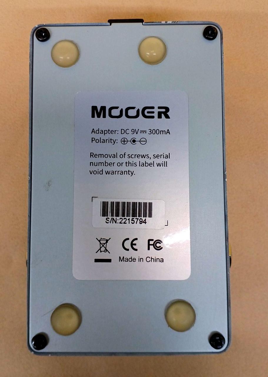 MOOER MODEL X2 Guitar Effect Pedal Stompbox Used