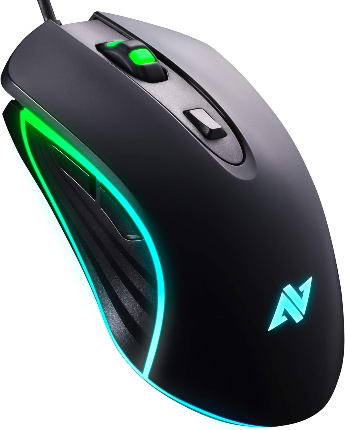 Abkoncore Astra M30 USB Wired Gaming Computer Mouse Max 3500 DPI 8 Button-A1