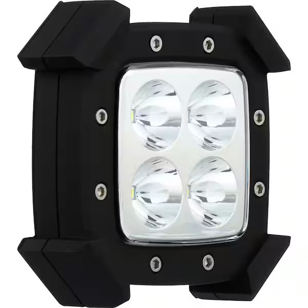 Industrial LED Night Light 2pk Battery Rugged Mount