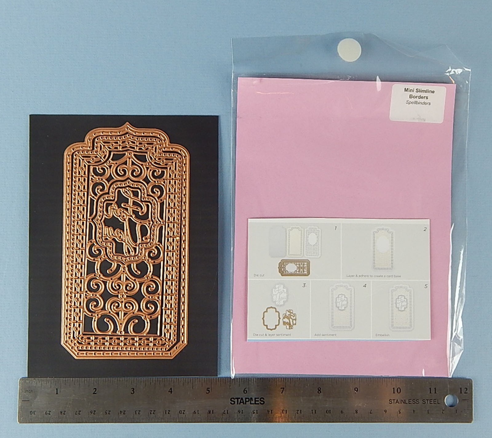 CRAFTERS! Spellbinders Small Dies of the Month: Mini Slimline Borders