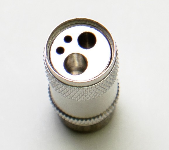 New Dental Tubing Converter Adapter From 2 Hole Tubing for 4 Hole Handpiece