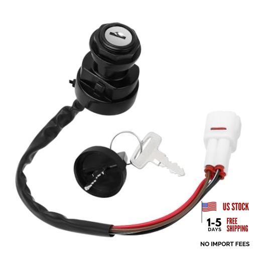 Ignition Key Switch Compatible with Yamaha Big Bear 350 400 Wolverine 350 Bear