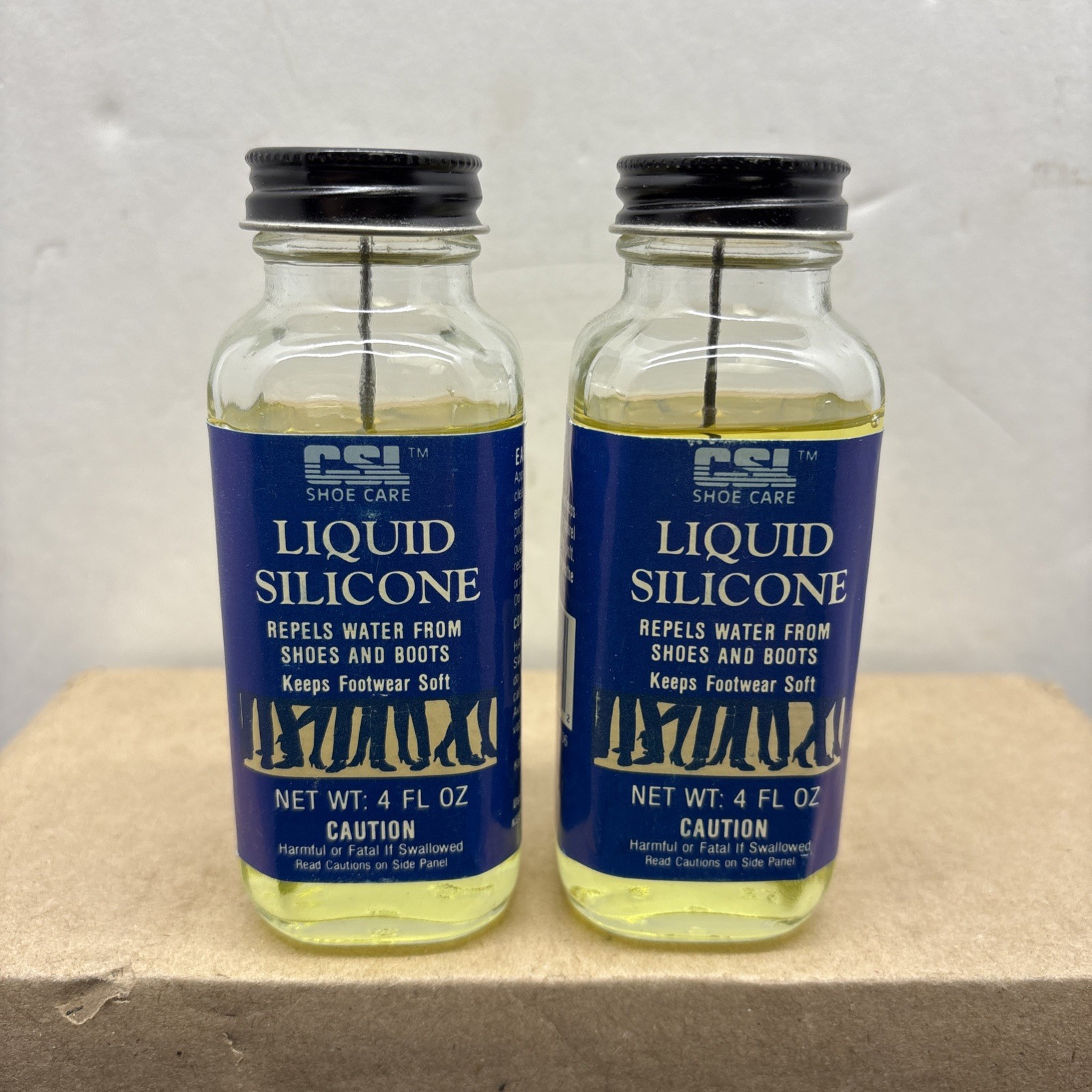 2-CSL Liquid Silicone Repels Water From Shoes And Boots