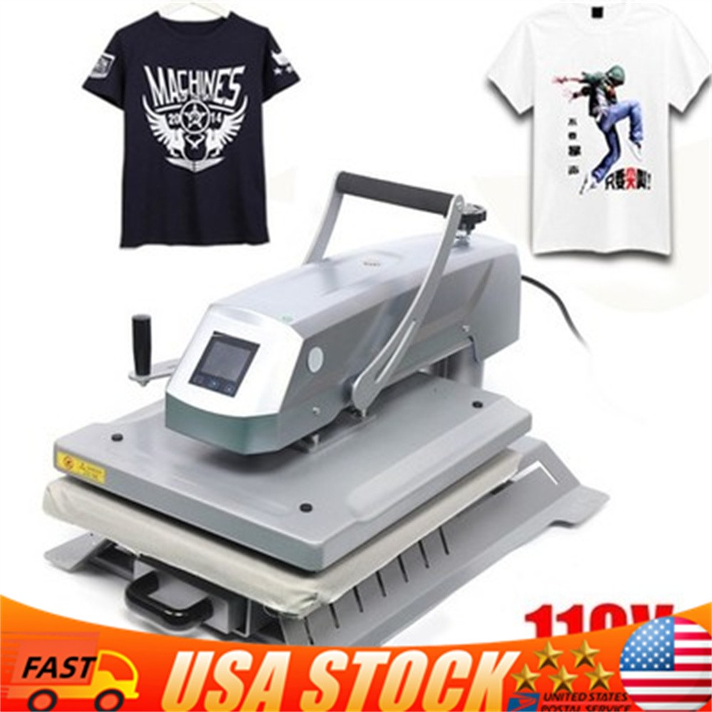16" x 20" Digital T-Shirt Heat Press Sublimation Transfer Machine Swing Away NEW
