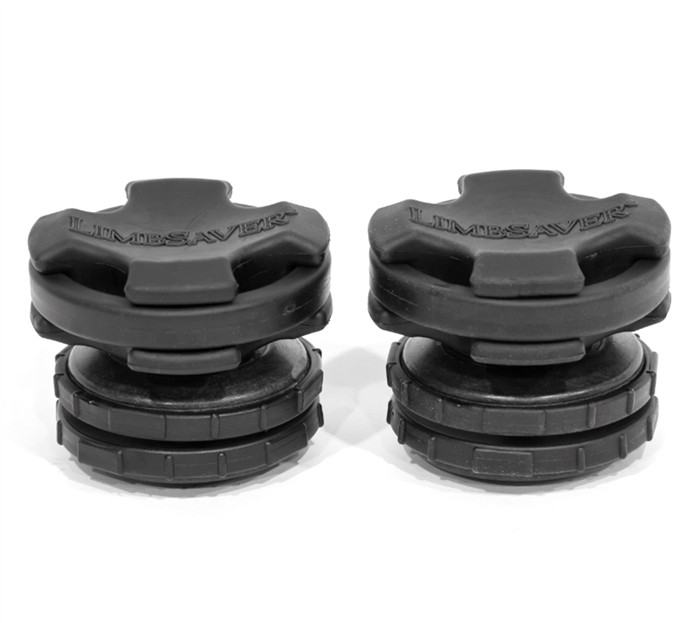 Limbsaver Crossbow Broadband Split Limb Vibration Dampeners Black Bands 2-Pack