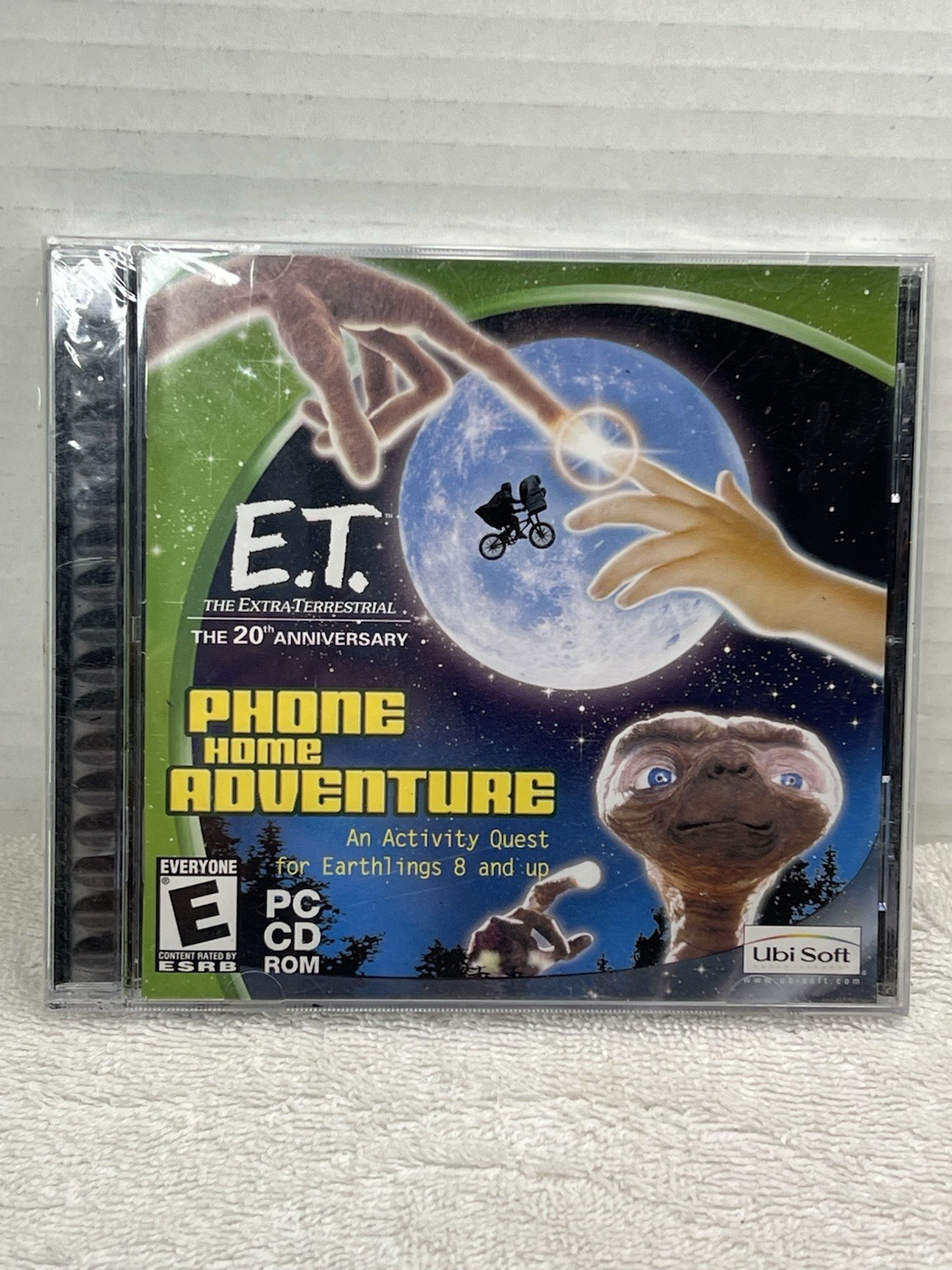 New/E.T. Phone Home Adventure/Ubi Soft 2002 PC/CD ROM Game 20th Anniversary
