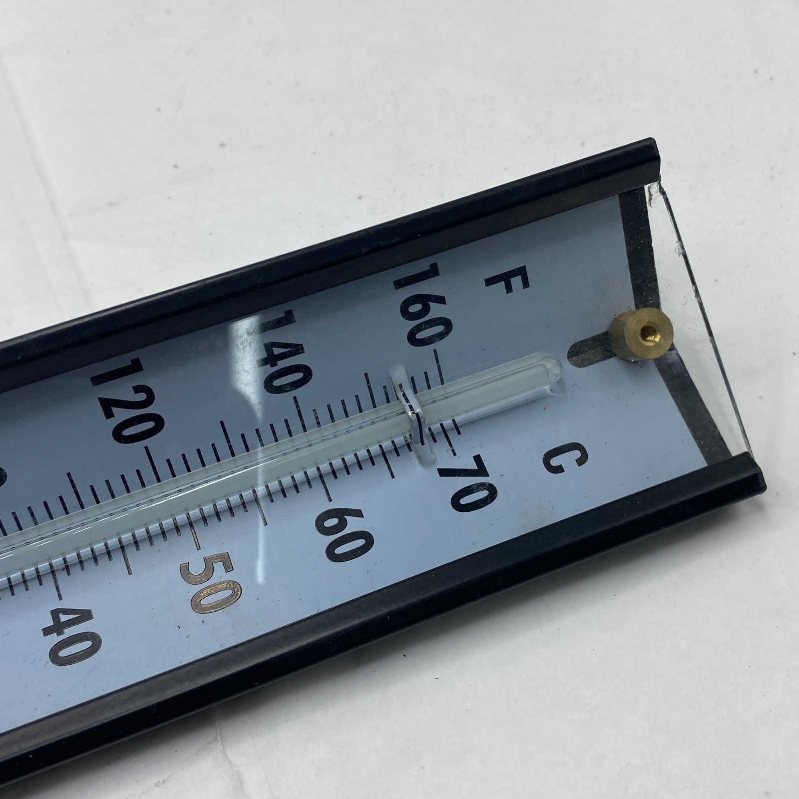 INDUSTRIAL ADJUSTABLE TEMPERATURE THERMOMETER GAUGE GAGE