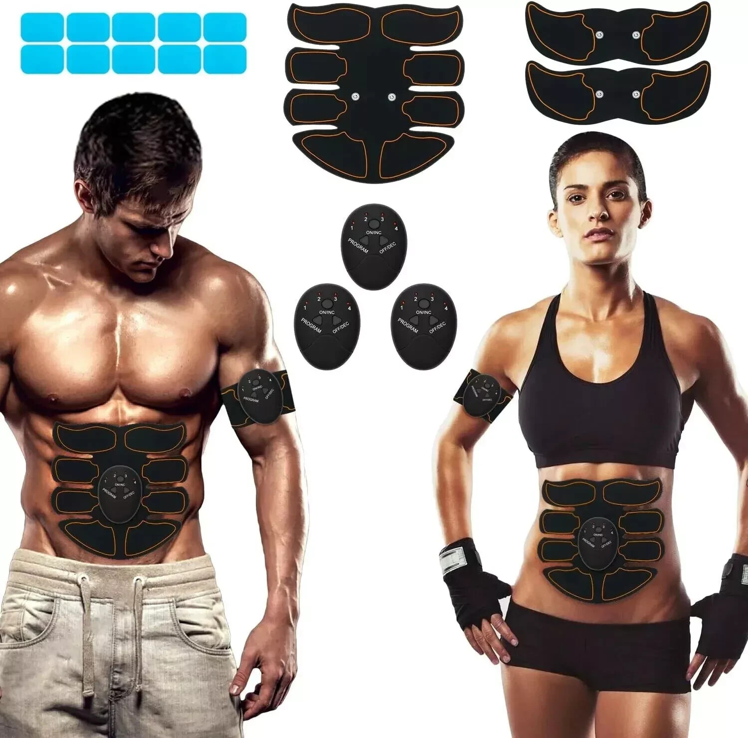 Tactical Abs Stimulator 2024 New V2 Upgraded Ultimate AB Muscle 360 Massager US