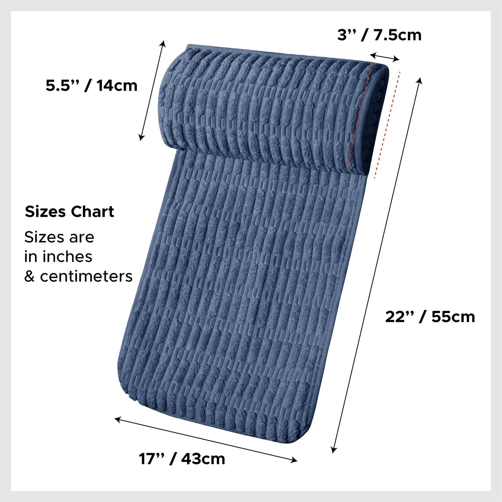 WdFour Headrest, Neckroll Pillow, Support Cushions for Neck, Back or Foot for...