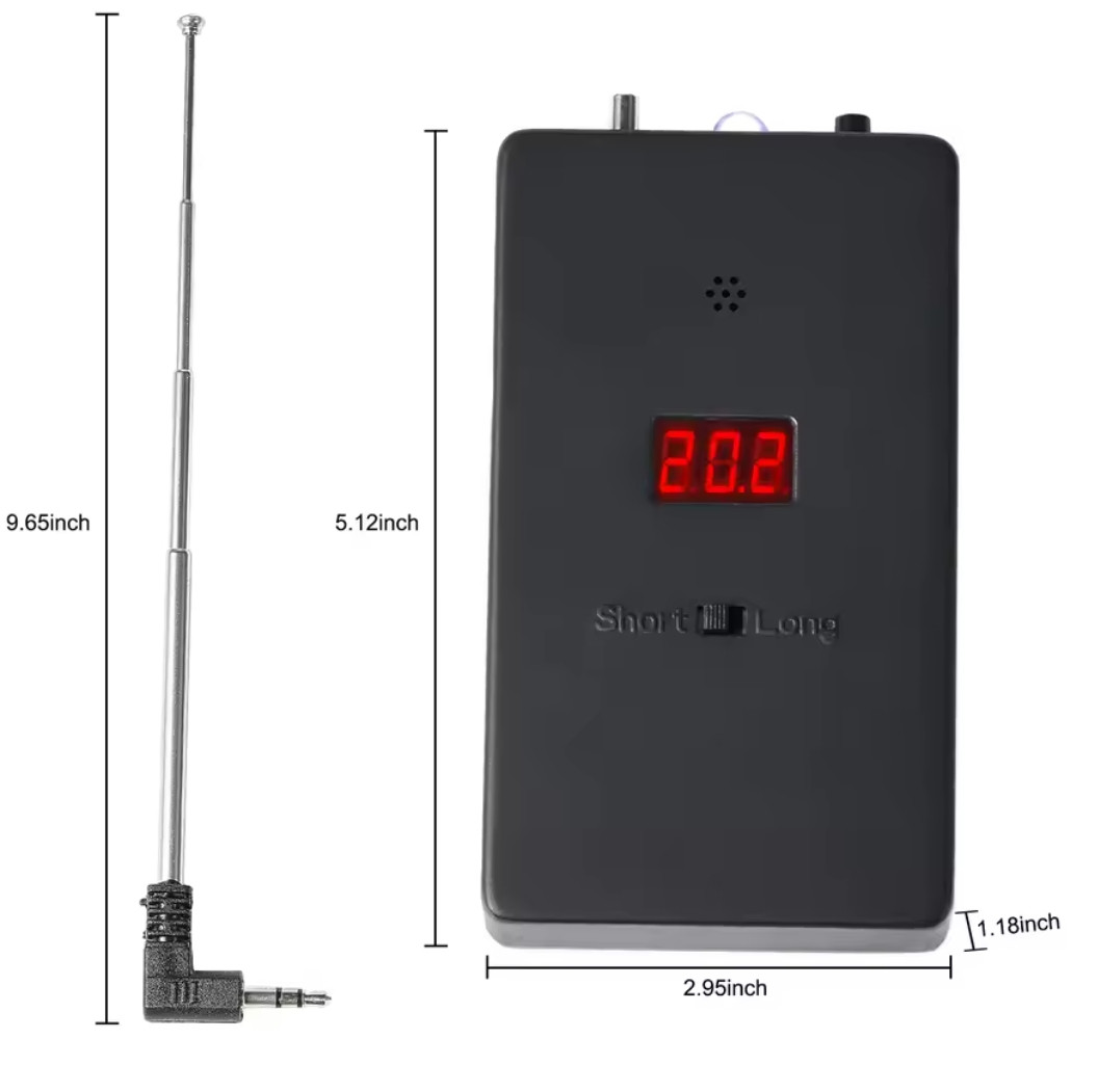 2-IN-1 Dual-Range Paranormal EMF Detector Scanner | Ghost Hunting Equipment