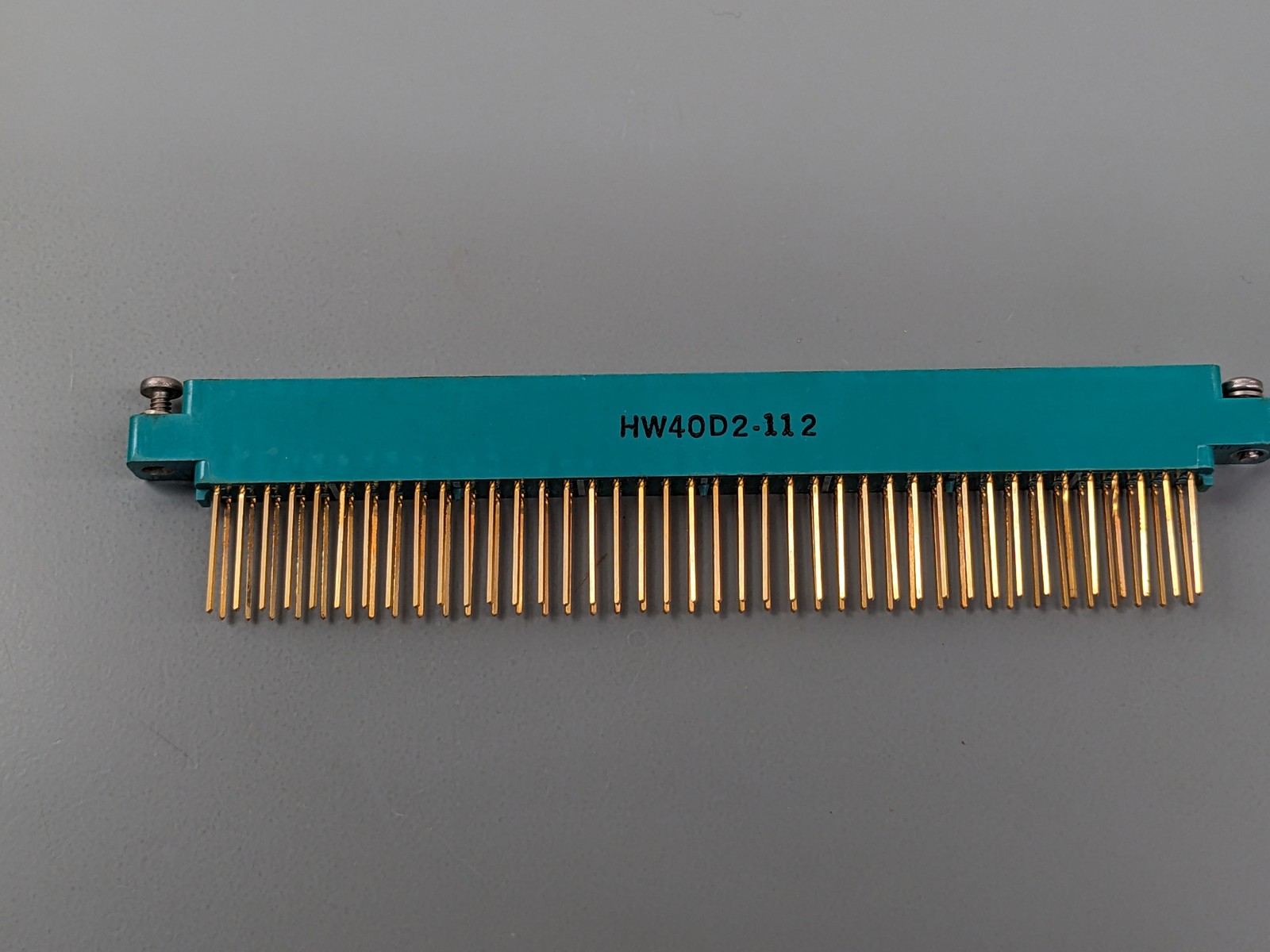 HW40D2-112 Card Edge Connector 80 Pin Wire Wrap 0.125in Spacing, USED