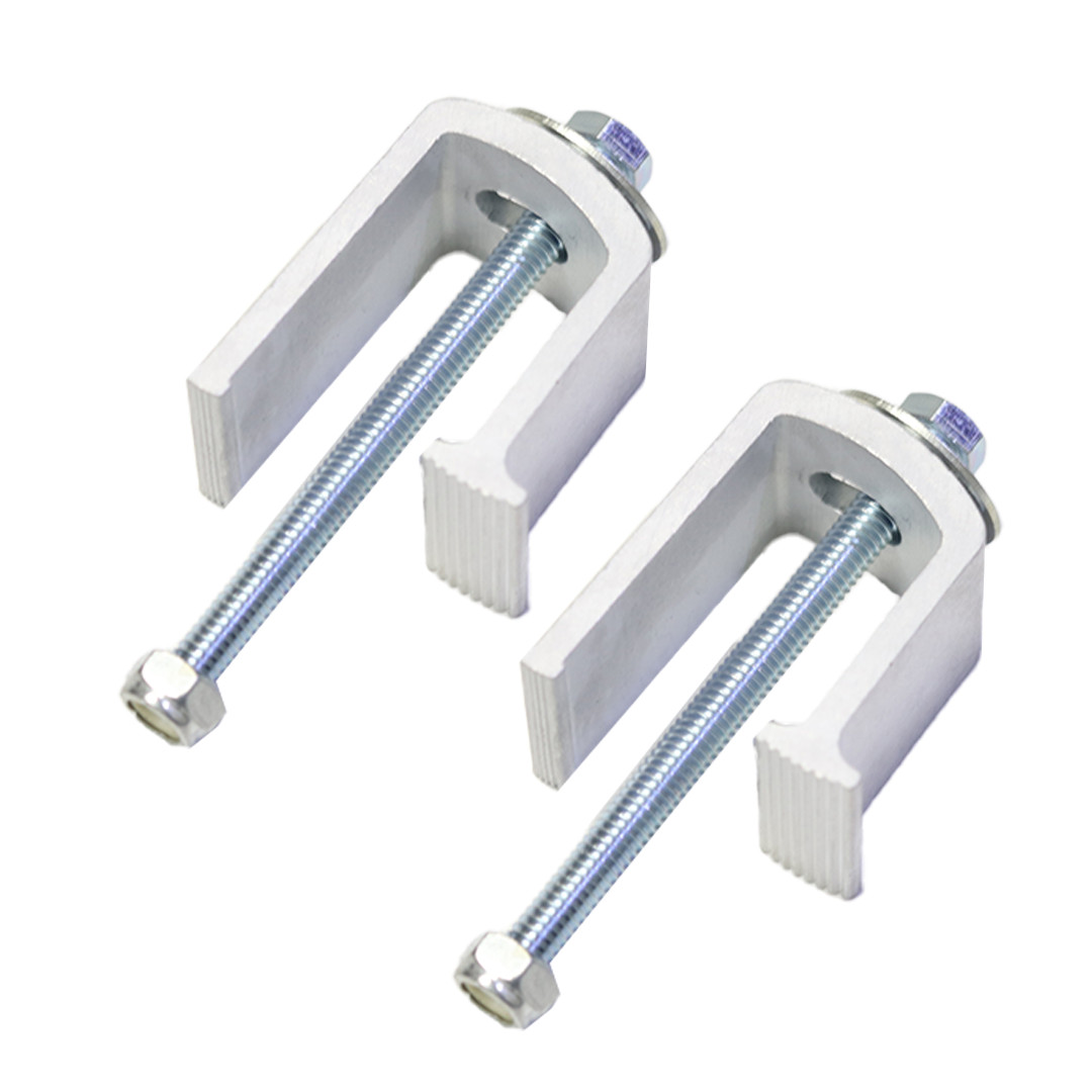 Boxer Toolbox Truck Clamp, Universal Aluminum Tie Down 2 Pack