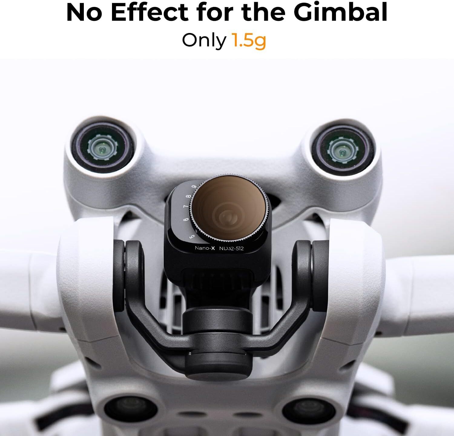 K&F Concept Mini 3/Mini 3 Pro Circular Polarizers Filter Compatible with DJI