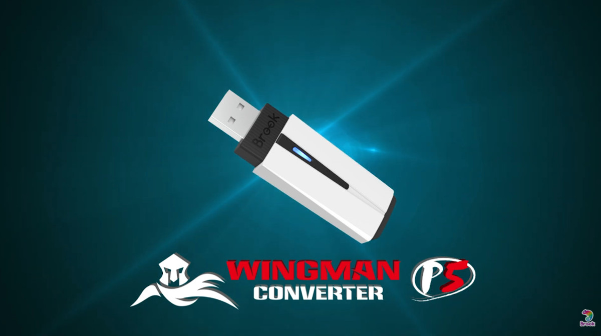 Brook Gaming Wingman P5 -P5 P4 PC Controller Converter Wireless & Wired Ver2026