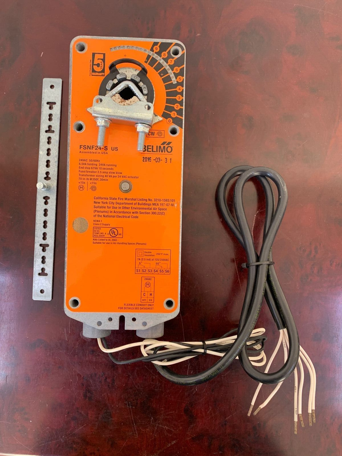 BELIMO / Spring Return Actuator / FSNF24-S US