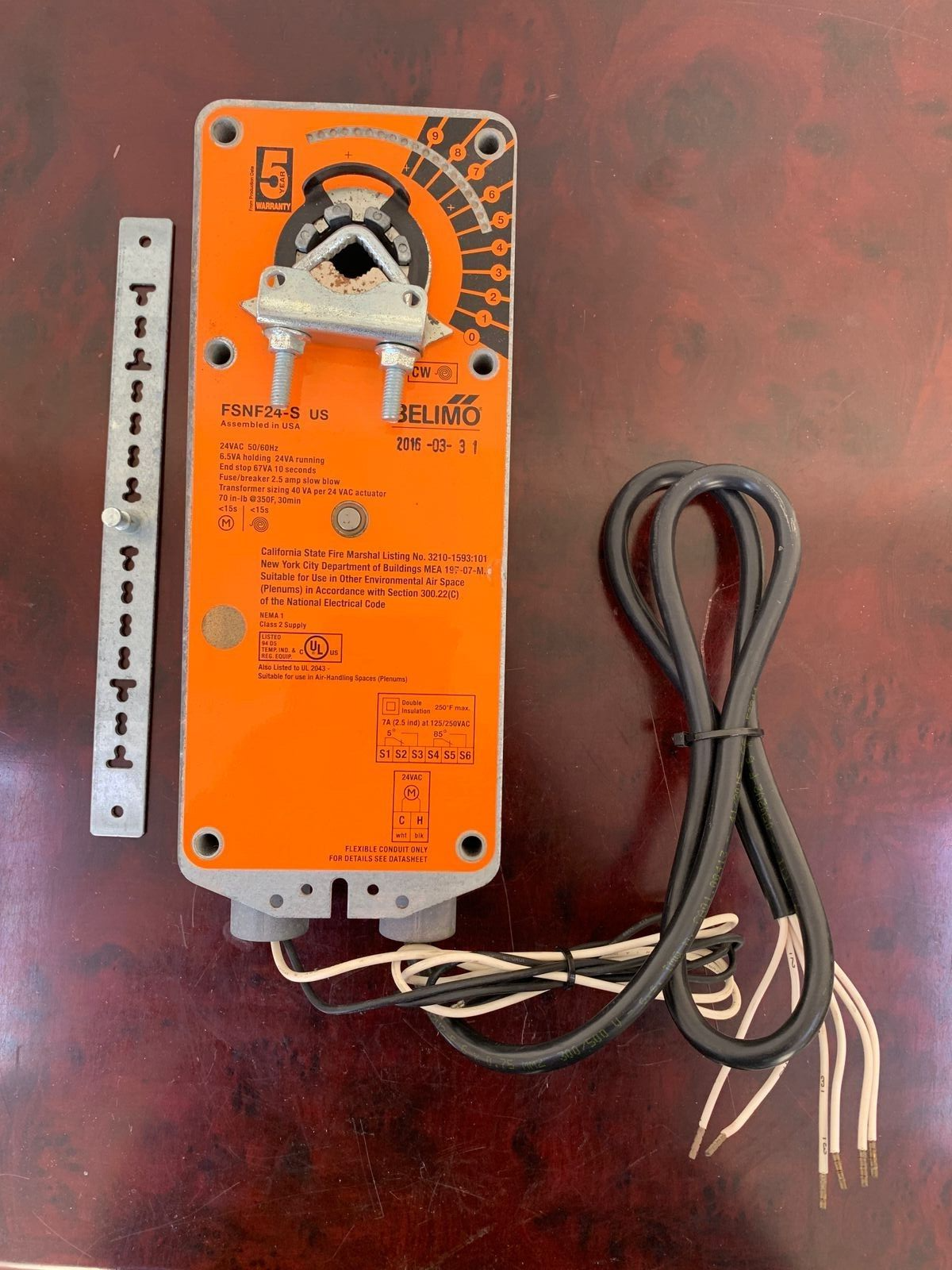 BELIMO / Spring Return Actuator / FSNF24-S US
