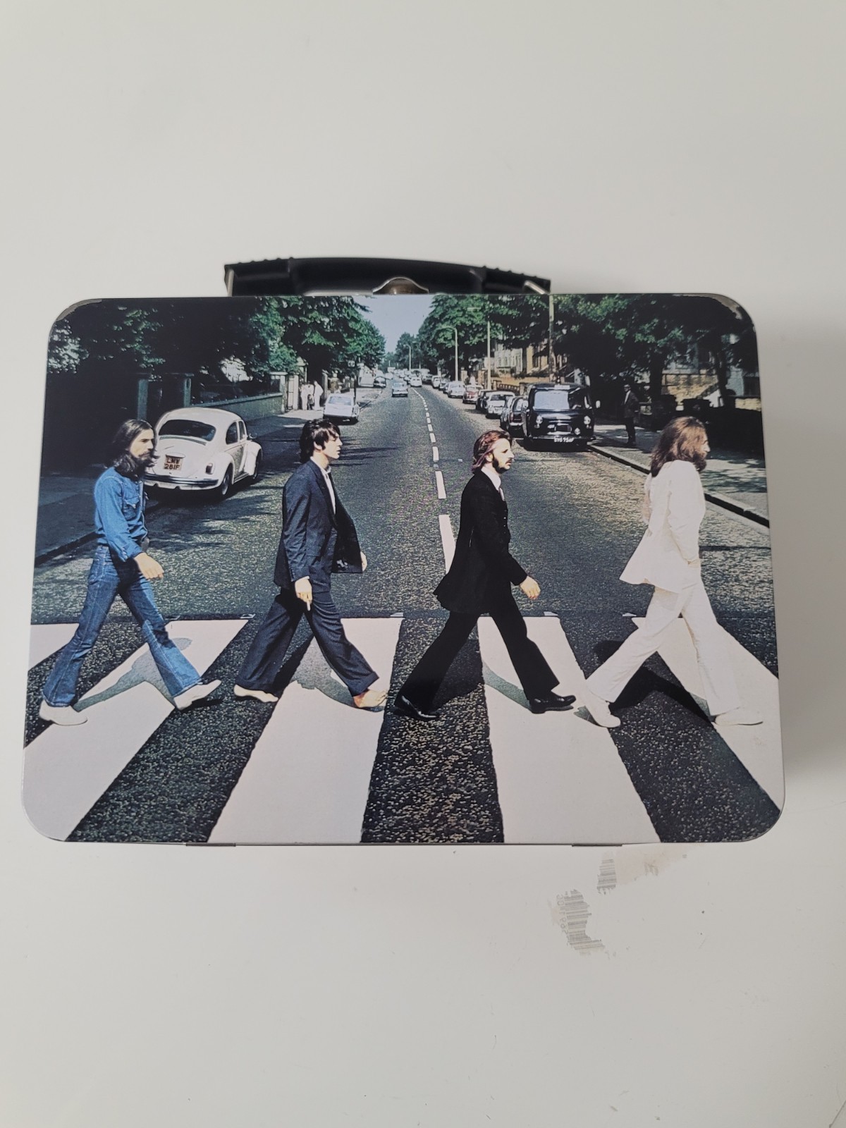 The Beatles - Metal Lunch Box Featuring Iconic Album Cover Abby Road