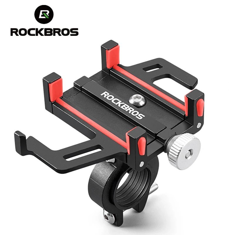 Quick Release Bike Phone Mount Holder 360° Aluminum GPS Motorcycle Phone Mount
