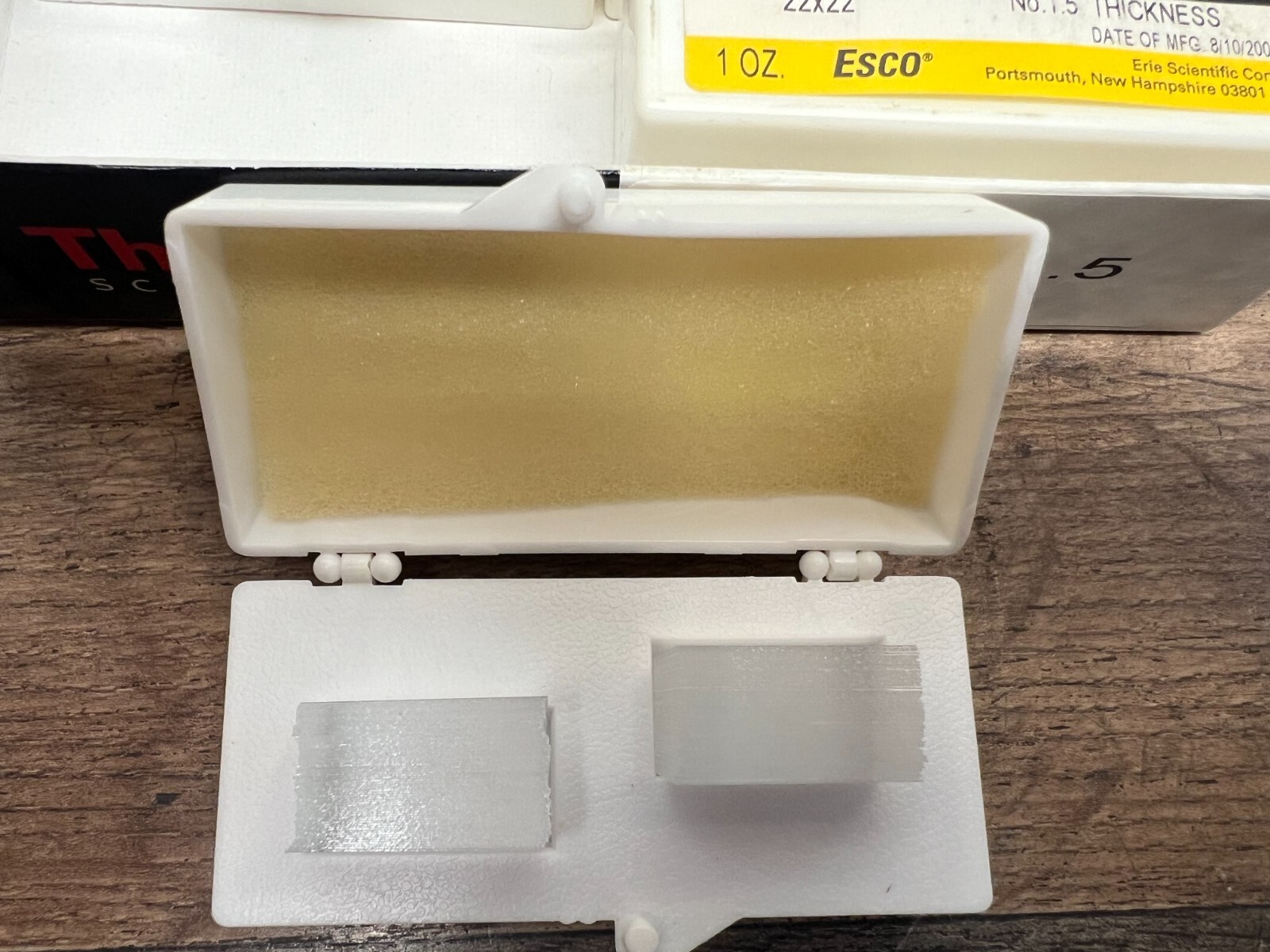 Thermo Microscope Cover Glass 22x22mm 10 Pack