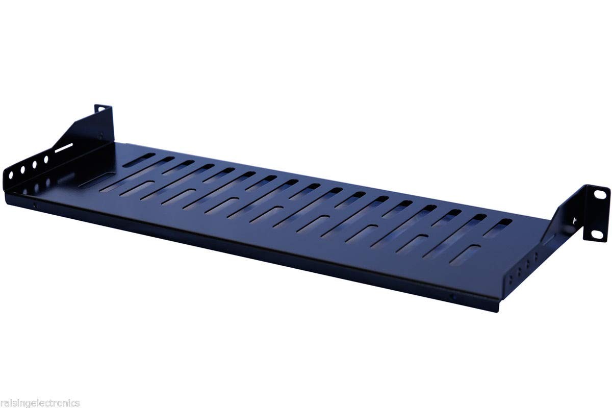 1U Server Shelf Cantilever Tray Vented Rack Mount 19 Inch 6Inch 150mm Deep