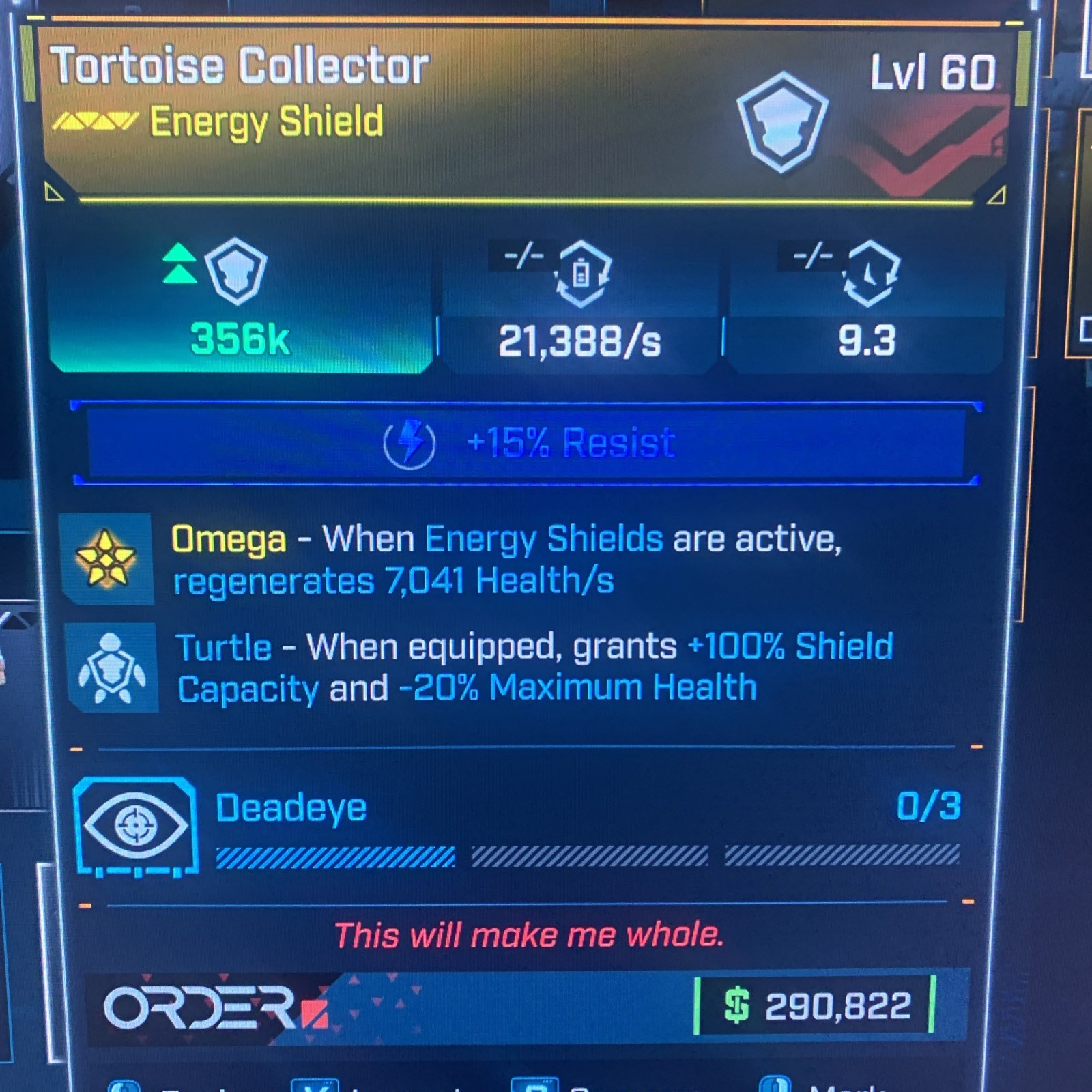 Borderlands 4⭐️LVL 60 NEW COLLECTOR SHIELD DOUBLE TURTLE 356K⭐️All PLATFORM