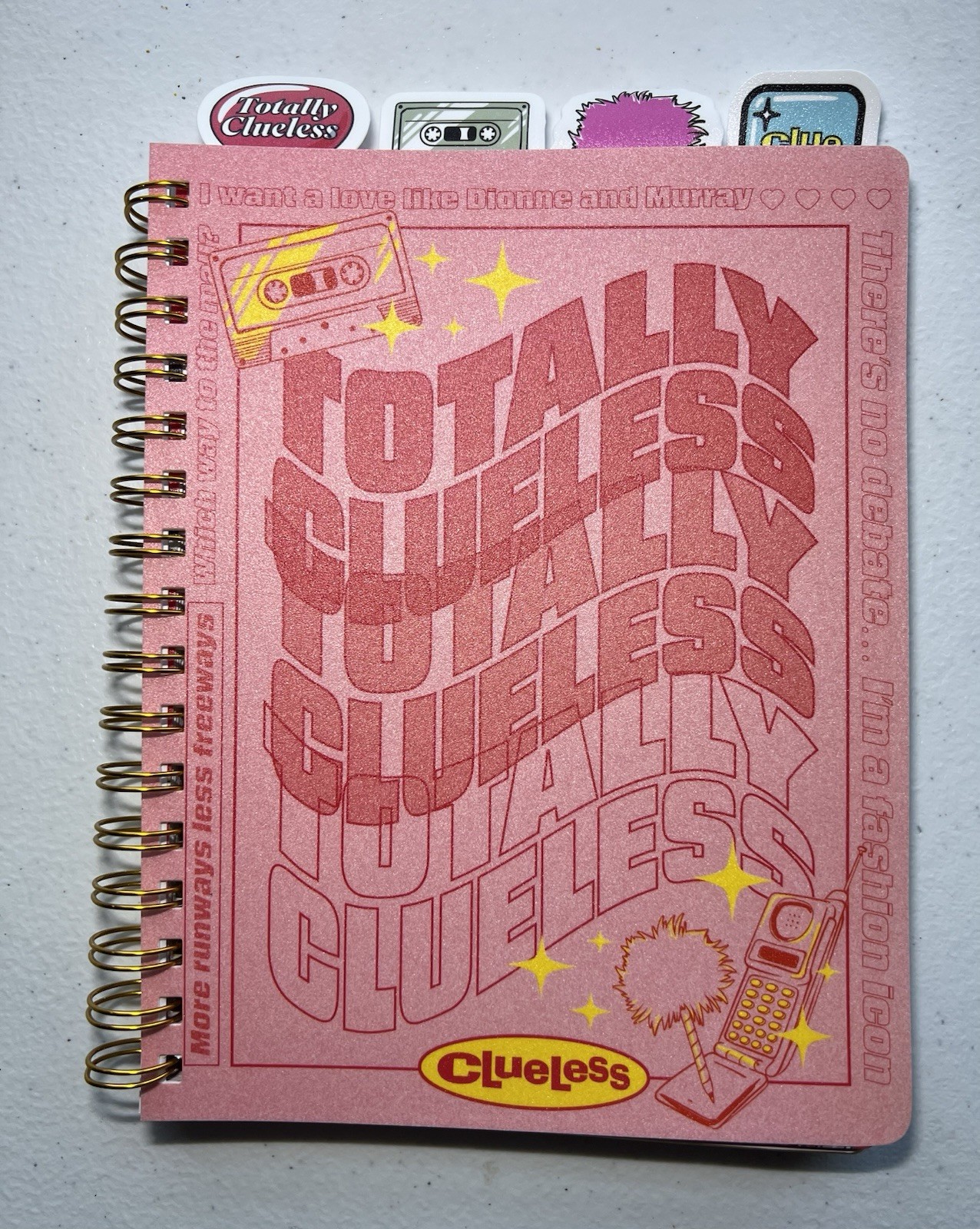 NEW Paramount Totally “Clueless” Movie 30Th Anniversary Journal 96 Sheets