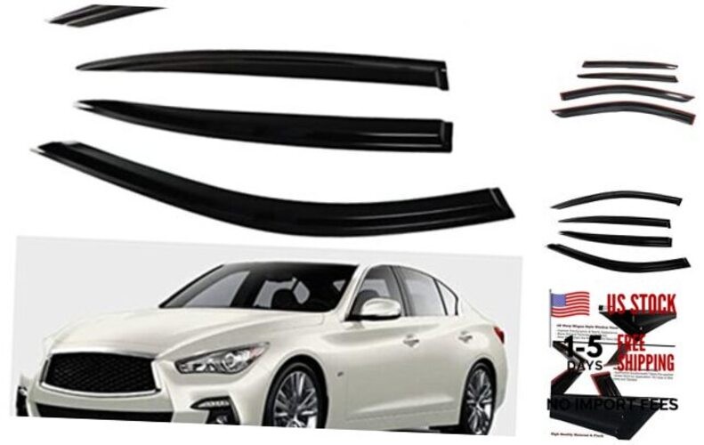 Replacement for 2014 2015 2016 2017 2018 2019 2020 Infiniti Q50 JDM Wavy