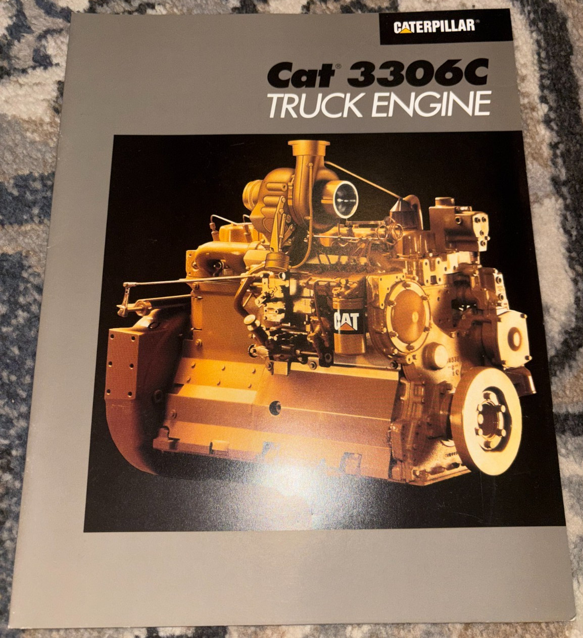 Caterpillar CAT 3306C Truck Diesel Engine Brochure AMIL25
