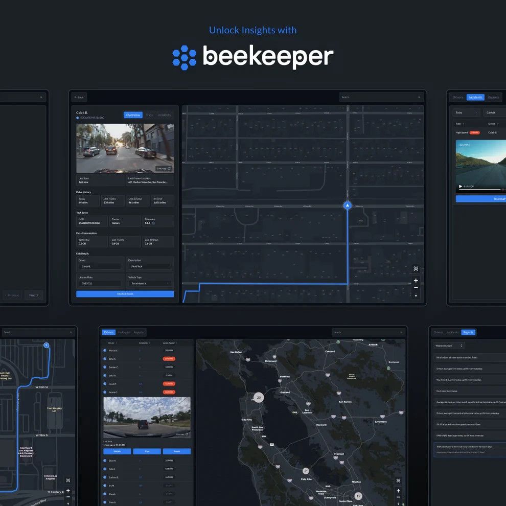 Hivemapper Bee – LTE + WiFi | NEW | AI Camera + Mount + Power Cable | Mapp