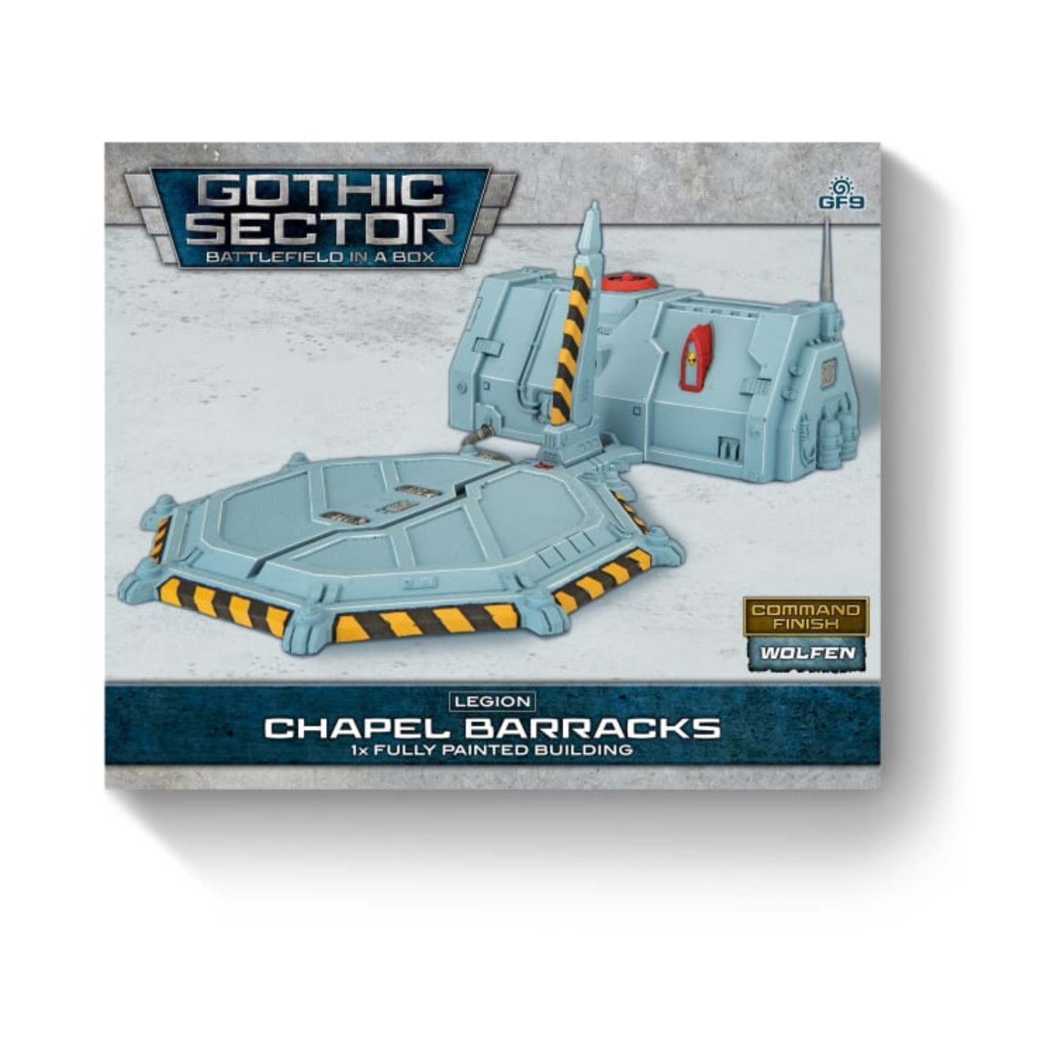 GF9 Gothic Sector 28mm Legion - Chapel Barracks - Wolfen Fair/NM