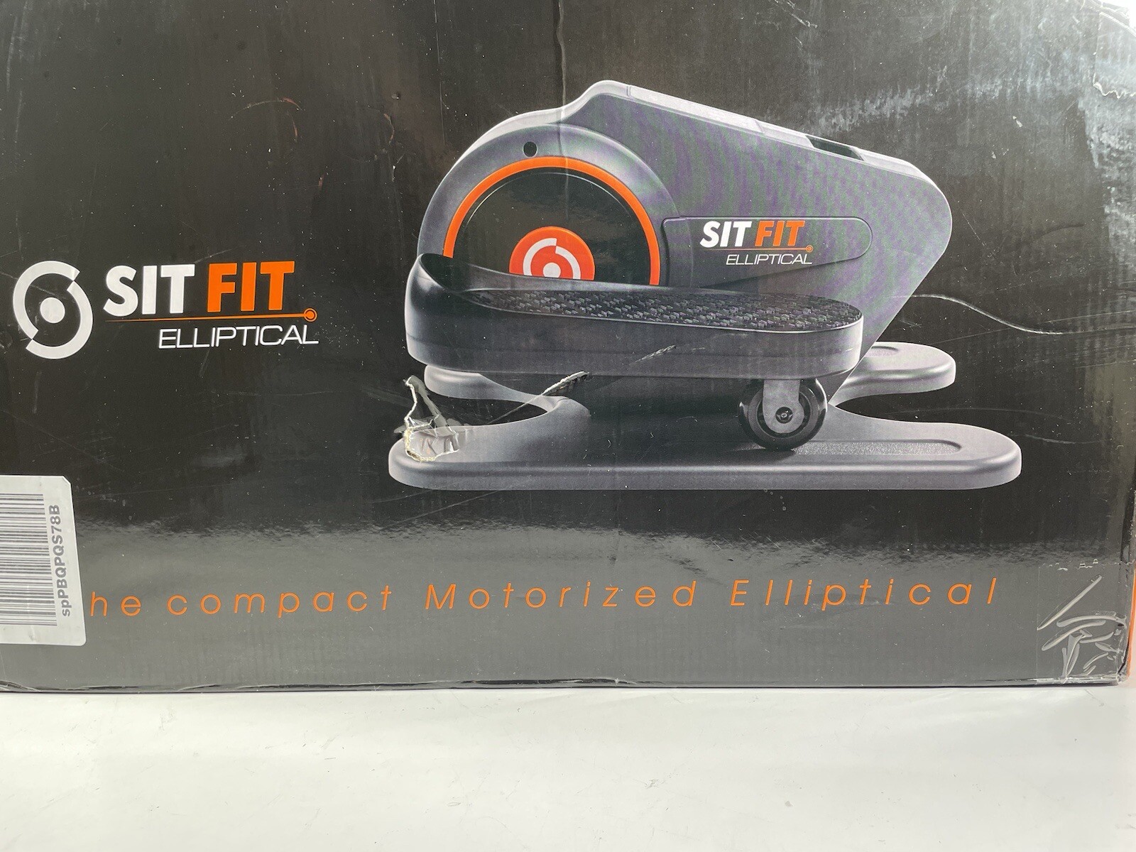 SIT FIT the Compact Motorized Elliptical w/ remote -Open box TESTED & WORKS