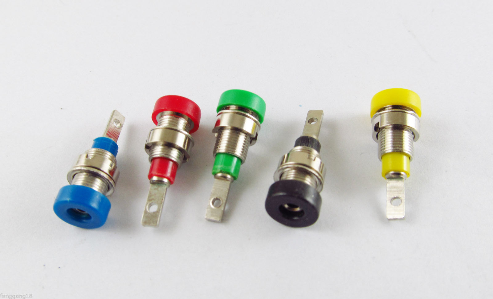 10x Multimeter Instrument 2mm Binding Post Banana Socket Panel Mount Test Probe