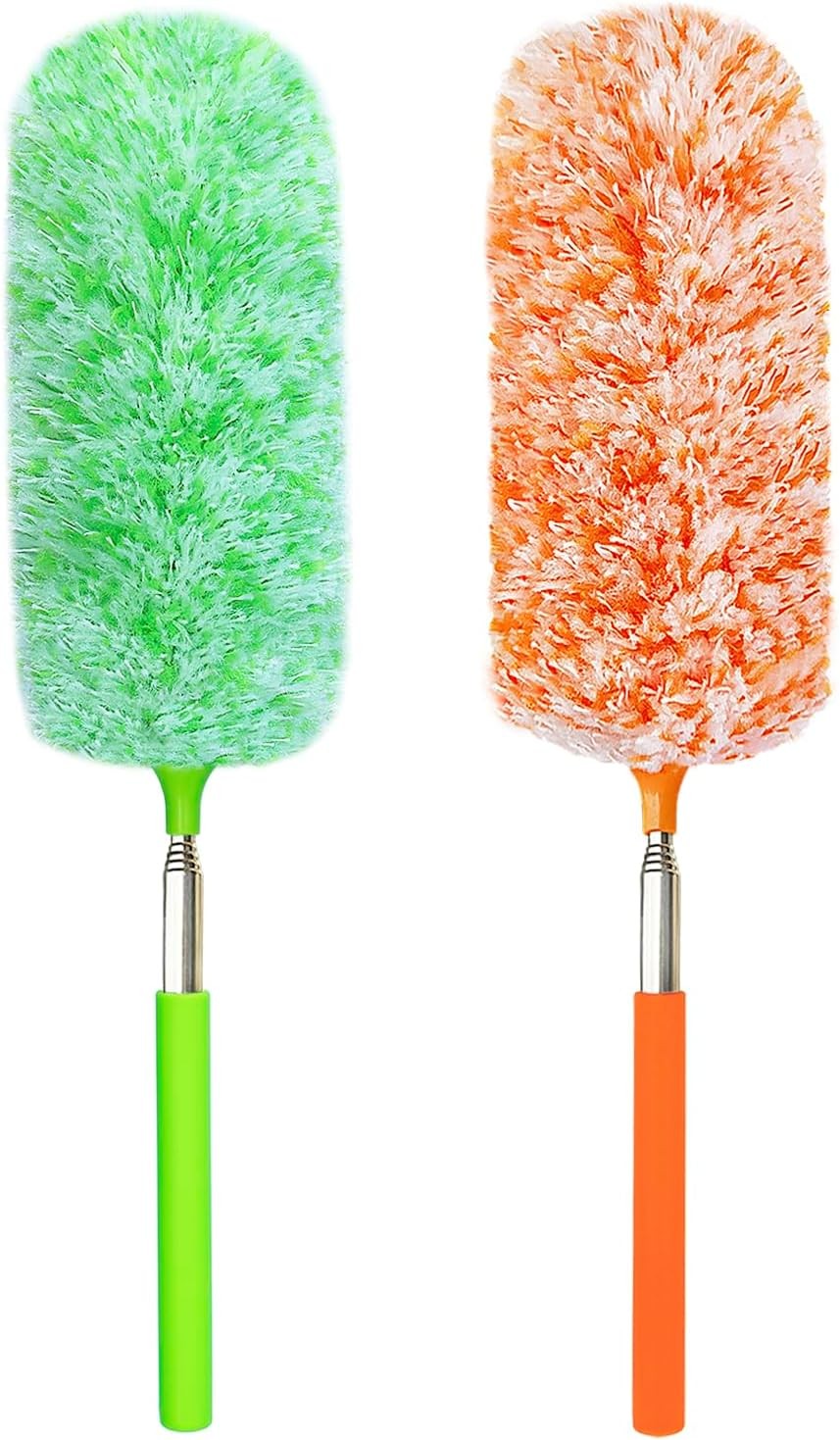 Telescoping Feather Duster 30 Inch 2 Pack New