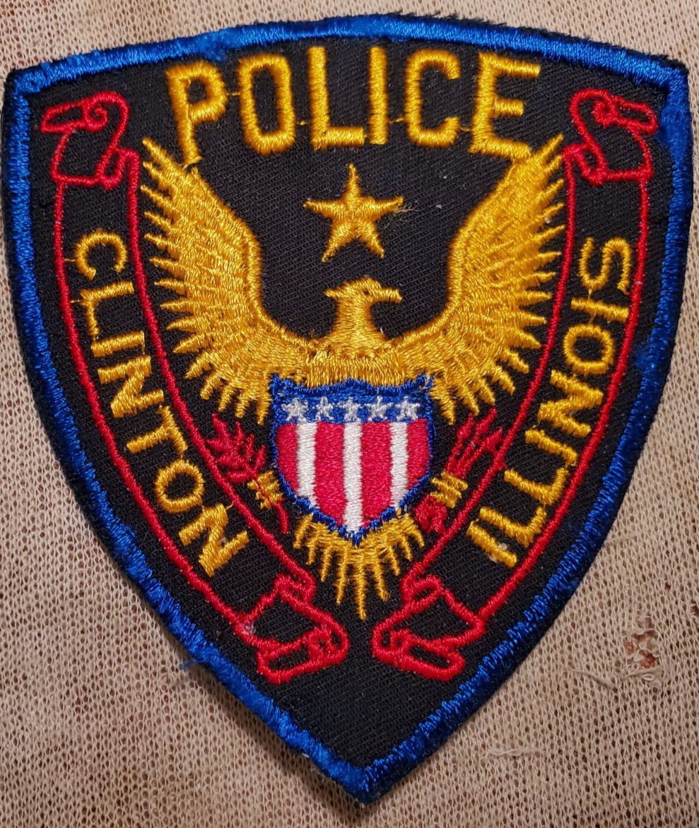IL Clinton Illinois Police Shoulder Patch
