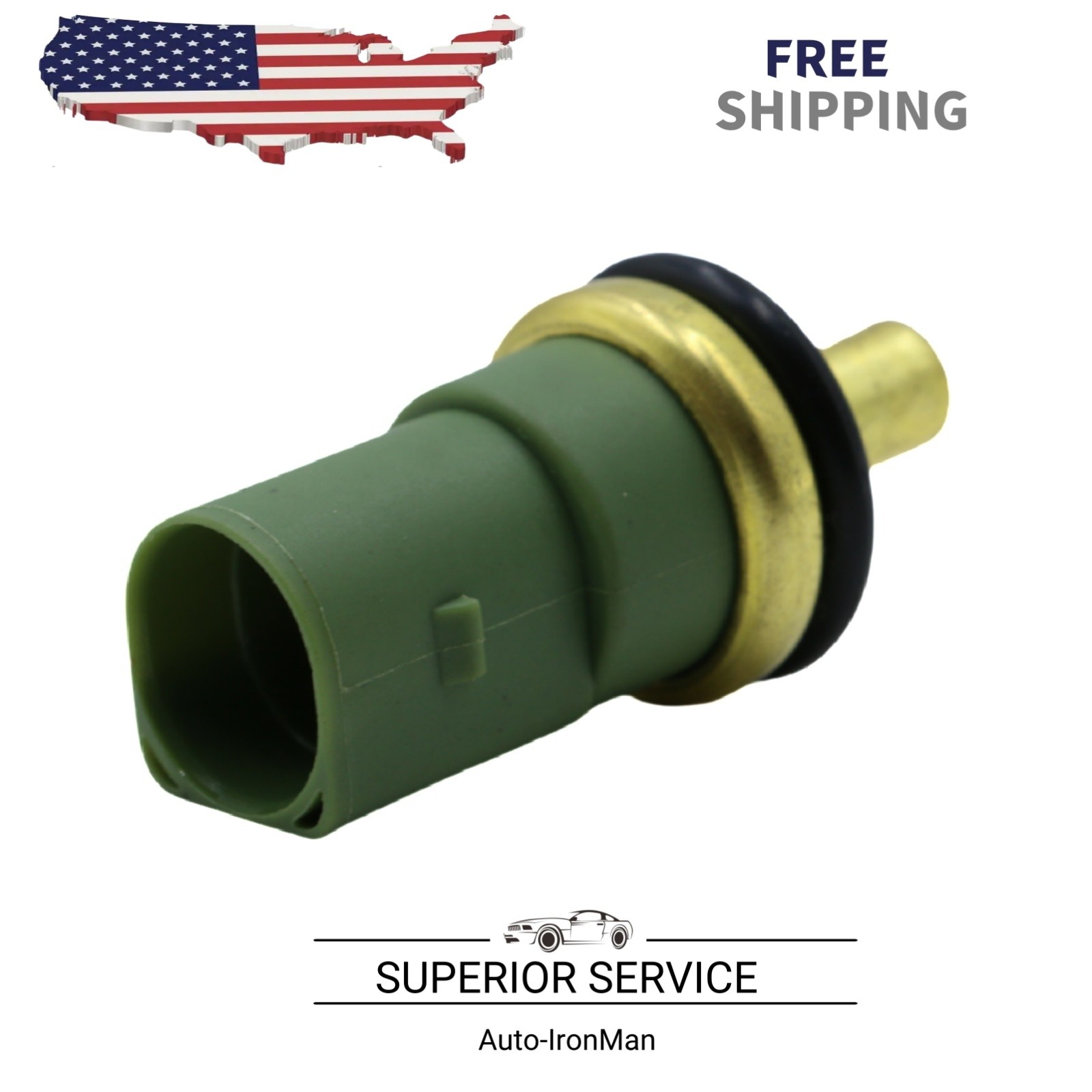 Fits AUDI A4 Quattro Volkswagen JETTA Beetle Passat Engine Coolant Temp Sensor