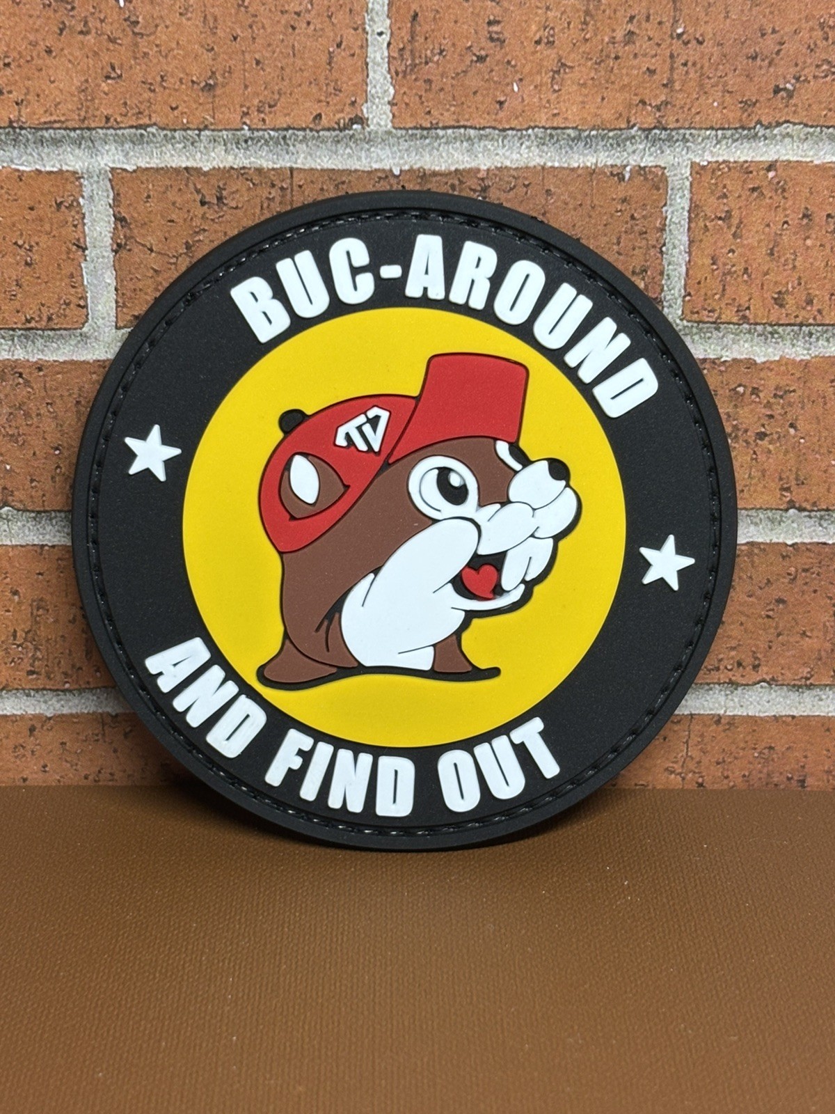 Tactical Morale PVC Beaver Patch, Buc Patch